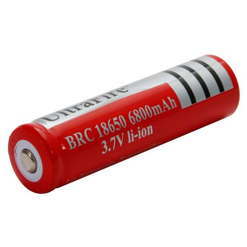 3.7V 7800mAh Rechargeable Lithium Battery  Red 