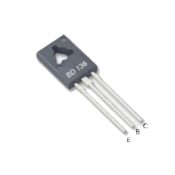 BD136 PNP Transistor 1.5A 45V