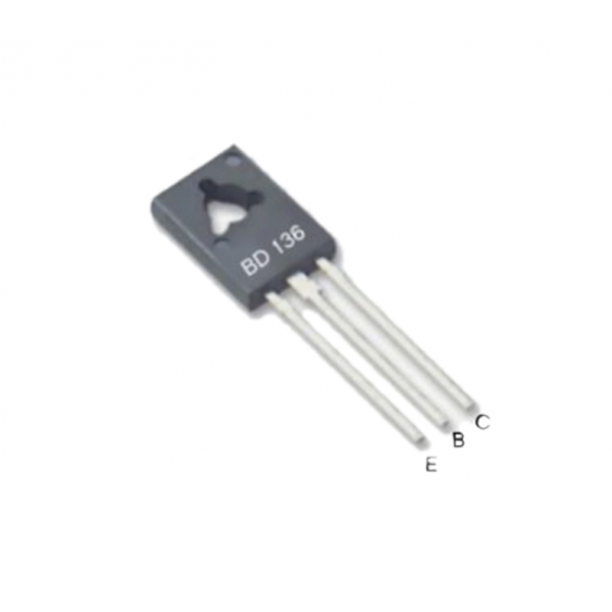 BD136 PNP Transistor 1.5A 45V