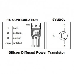 BU2520AX Transistor 10A 800V 
