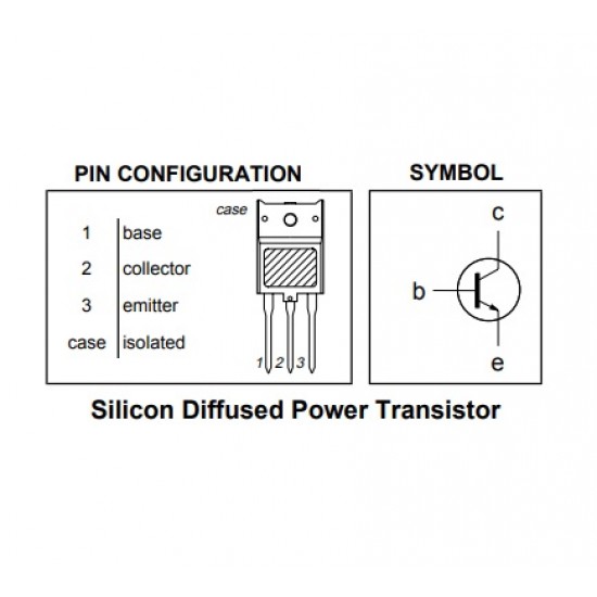 BU2520AX Transistor 10A 800V 