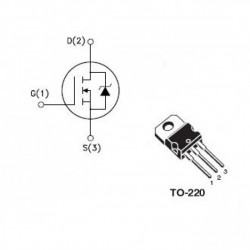 IRF630 N-Channel Power MOSFET 200V 9A