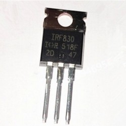 IRF830 N-Channel Power MOSFET 500V 4.5A