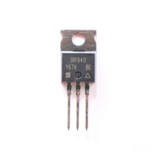 IRF840PBF N-Channel Power MOSFET – TO-220, Through-Hole, 3-Pin