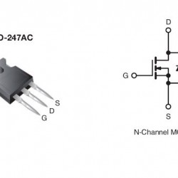 IRFP450 N-Channel Power MOSFET 500V 14A