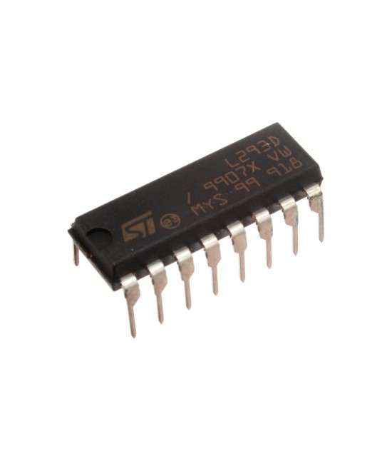 L293D Quadruple Half-H DC Motor Driver