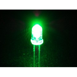 LED Green Clear 5mm  / Green Light Emitting Diode