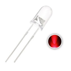 LED Red Clear 5mm / Red Light Emitting Diode
