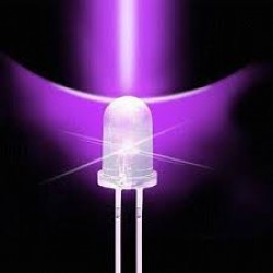 LED Ultraviolet Light Emitting Diode 5mm