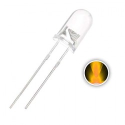 LED Yellow Clear 5mm / Yellow Light Emitting Diode 