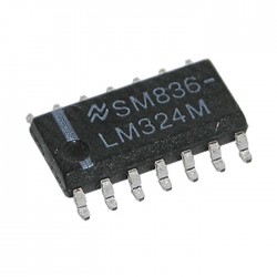 LM324D Quad Op Amps - SMD
