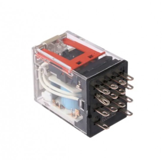 Omron, 24VDC Coil Non-Latching Relay 4PDT, 5A Switching Current Plug In, 4 Pole Omron, 24VDC Coil Non-Latching Relay 4PDT, 5A Switching Current Plug In, 4 Pole