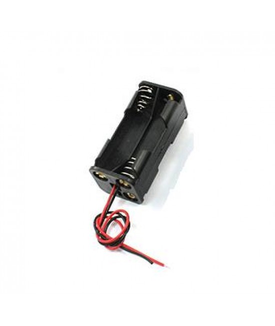 1.5V - 4 Triple A Battery Holder With Wires