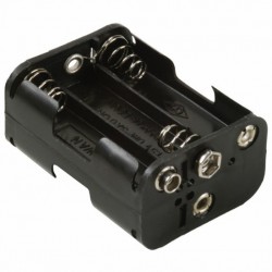 1.5V - 6AA Triple Battery Holder With Wires