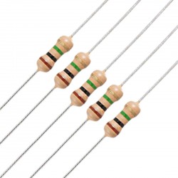 1M Ohm Resistor X 5 Pieces
