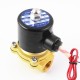 2 Way 2 Position Solenoid Valve  AC220V 1/2 inch Normally Closed DN15 2W-160-15 