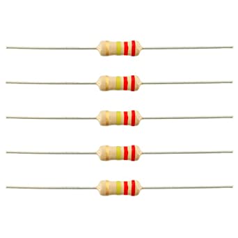 220K Ohm Resistor X 5 Pieces