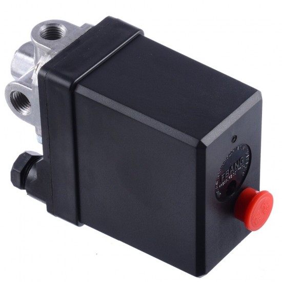 TIN-YAEN Valves Air Compressor Pressure Switch with Three Phase Single-Phase Control Valve Counter 