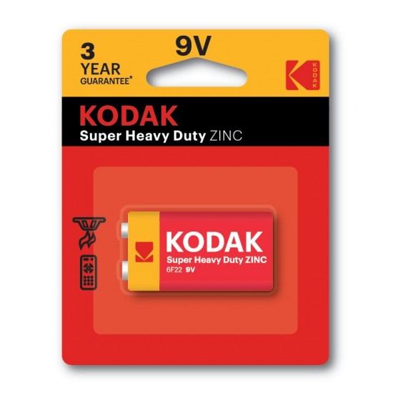 Battery 9V Kodak - ZINC