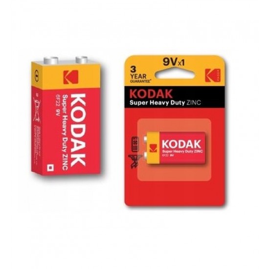 Battery 9V Kodak - ZINC