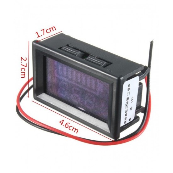 Battery Voltage Meter with range DC 6-120V