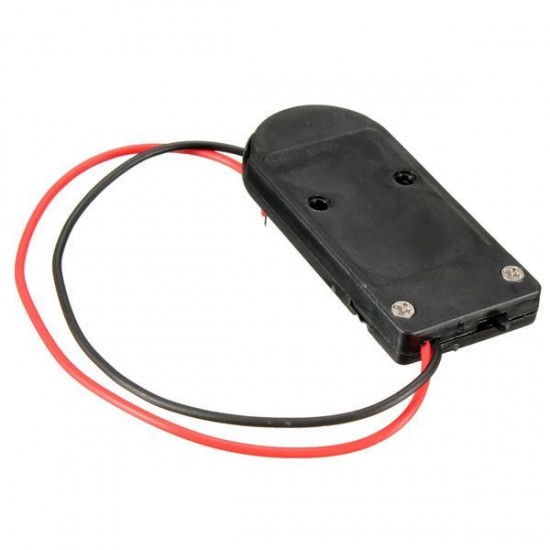 CR2032 Battery Holder Box with ON/OFF Switch 