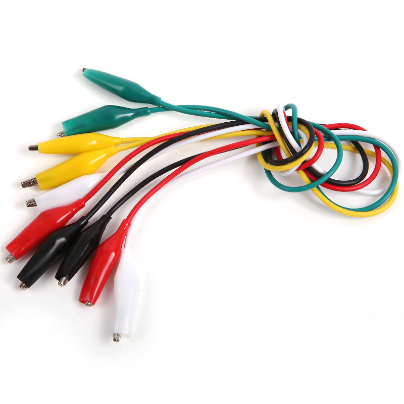 Crocodile Clips 1 Wire - 5 Colors
