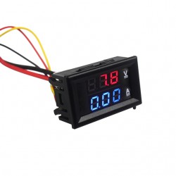 DC Volt Amp Dual Display Meter DC 0-100V10A