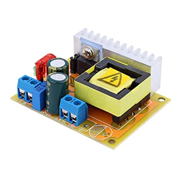 DC-DC 8-32V to 45-390V High Voltage Boost Converter ZVS Step-up Booster J7E1