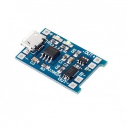 Lithium Battery Charging Board Charger Module 03962 Micro USB 18650 