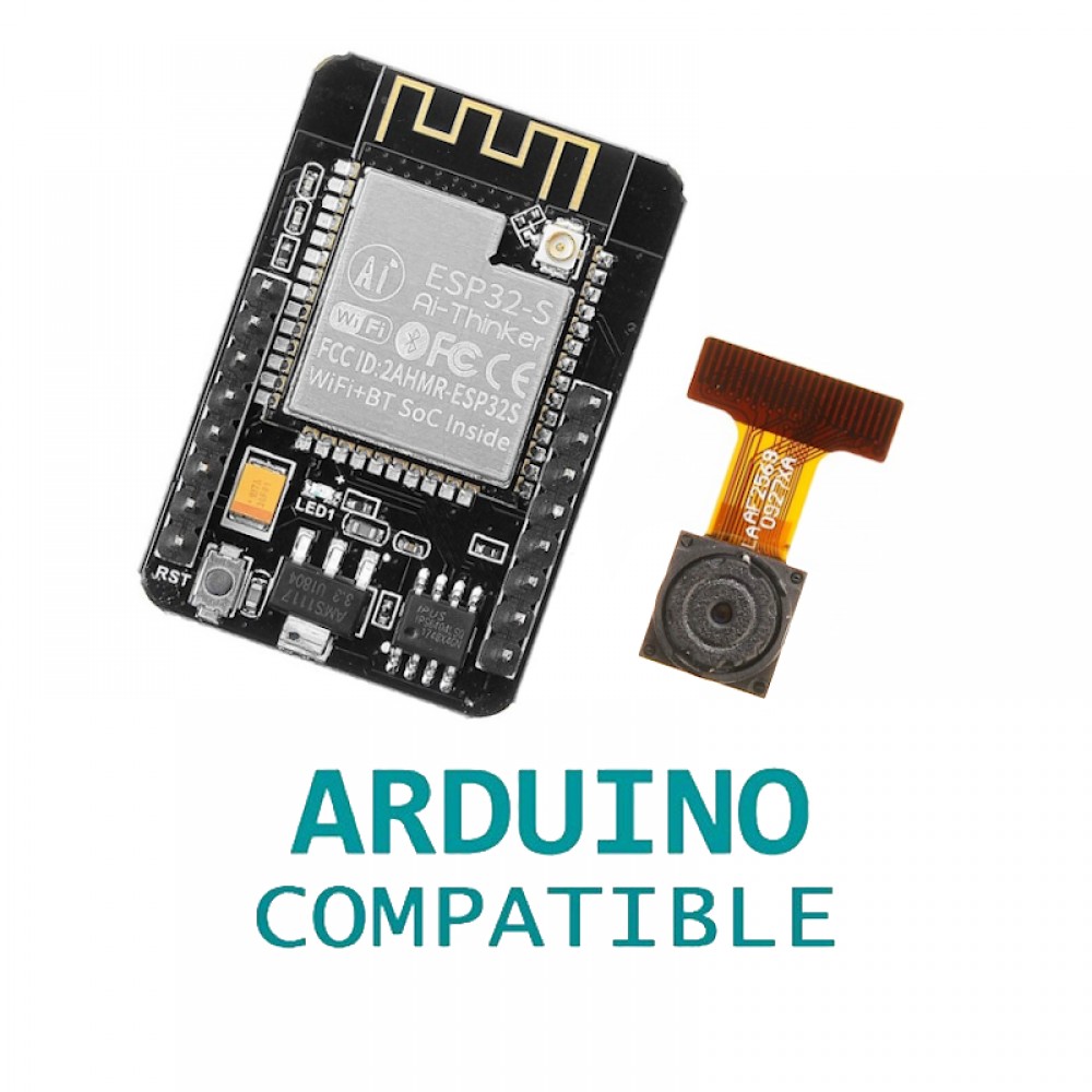 ESP32 Cam WiFi Bluetooth With Camera Module OV2640 2MP | Electronic Components | TwinsChip