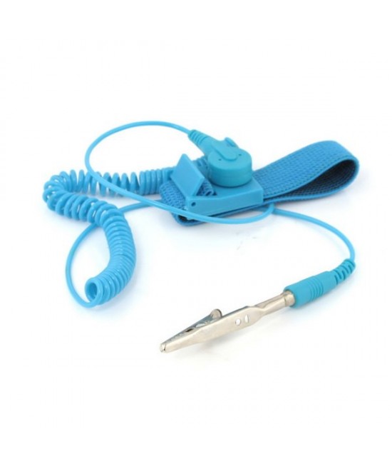 Anti-Static ESD Safe Discharge Wrist Strap Grounding Cord with Adjustable Band