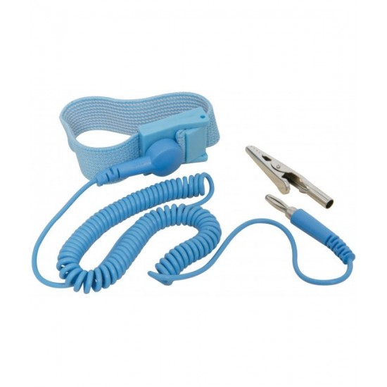 Anti-Static ESD Safe Discharge Wrist Strap Grounding Cord with Adjustable Band