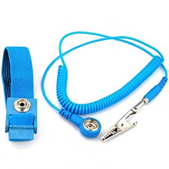 Anti-Static ESD Safe Discharge Wrist Strap Grounding Cord with Adjustable Band