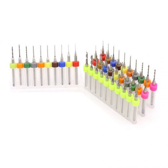 Mini PCB Drill Set 0.3 - 1.2 mm (10 pcs)