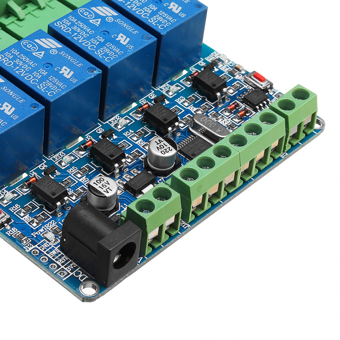 Modbus RTU 4CH 12v RS485 module