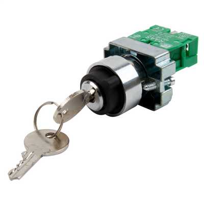 Key Switch Panel Mount 22.5mm