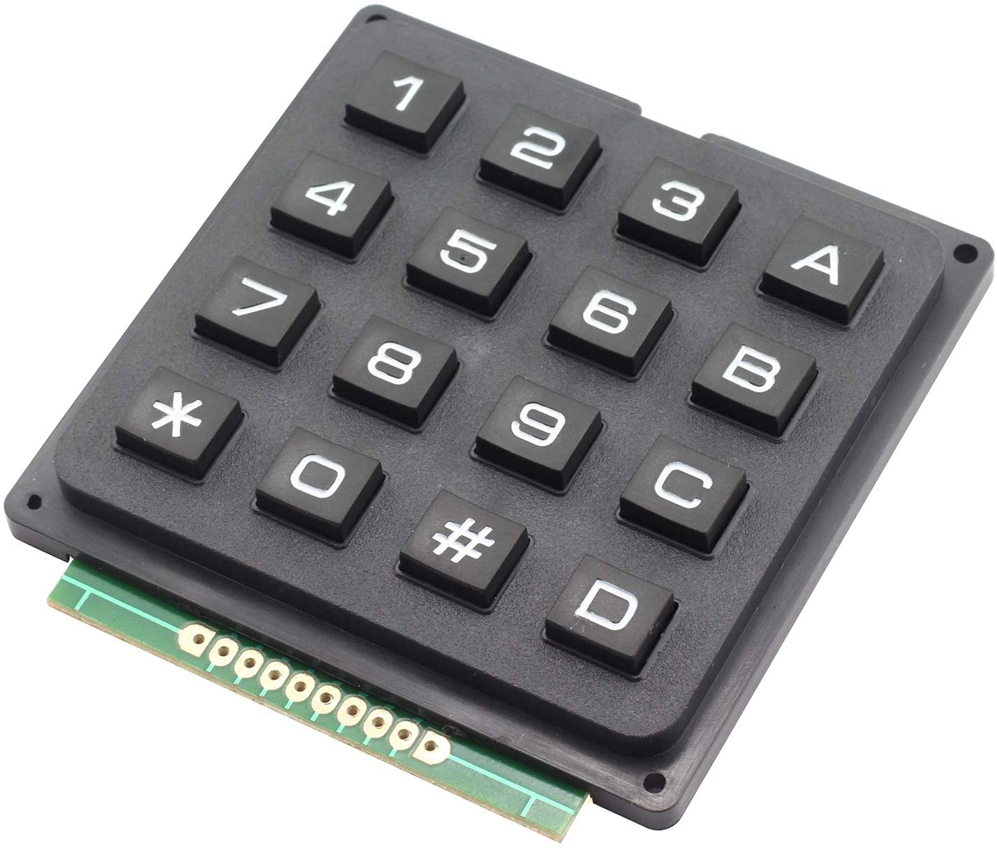Keypad  4X4 Matrix Black 16-Button