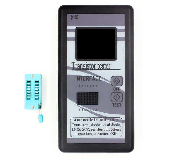 LCR- ESR Transistor Tester