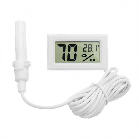 Mini Digital Thermometer and Humidity Panel Meter