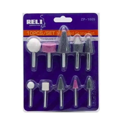 Mounted Stones 10Pc - Set