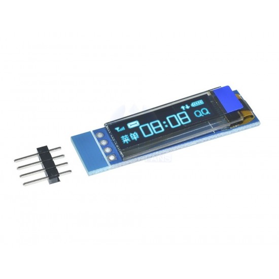 OLED  0.69" Blue I2C LCD Module for Arduino
