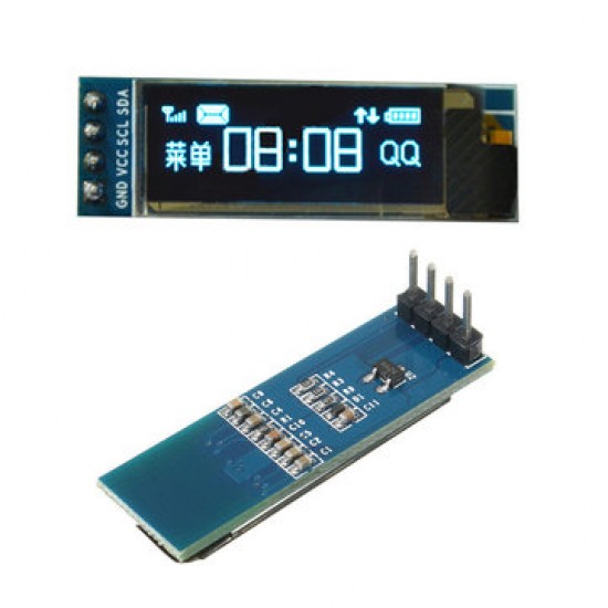 OLED  0.69" Blue I2C LCD Module for Arduino