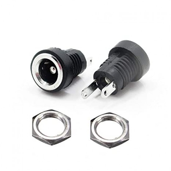 Panel DC Power Connector jack 2.1mm X 5.5mm Small Panel DC Power Connector jack 2.1mm X 5.5mm Small