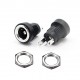 Panel DC Power Connector jack 2.1mm X 5.5mm Small Panel DC Power Connector jack 2.1mm X 5.5mm Small