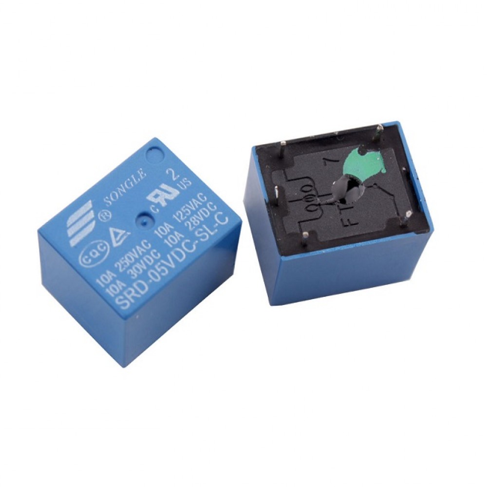 Relay 5V 10A - 5 Pin PCB | Electronic Components | Electronic Components | TwinsChip Relay 5V 10A - 5 Pin PCB | Electronic Components | Electronic Components | TwinsChip