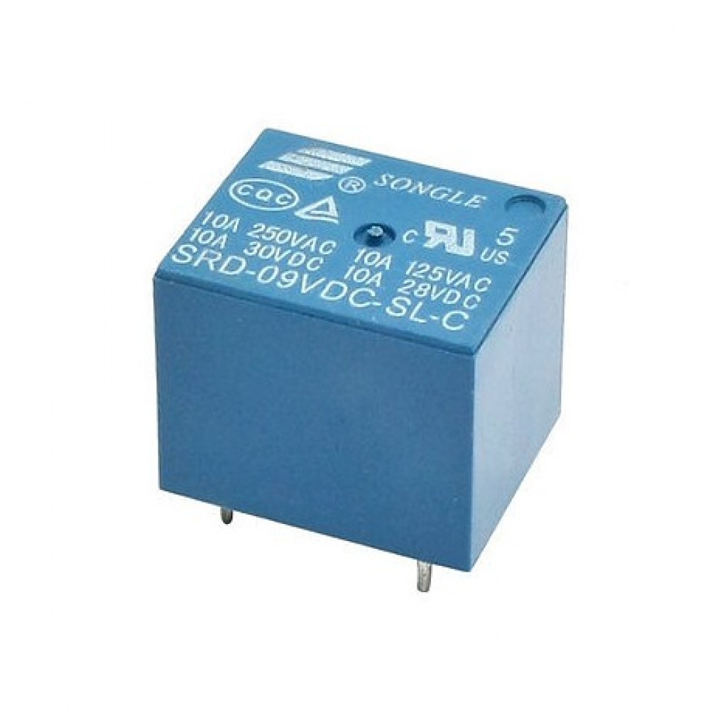 Relay 9V 10A - 5 Pin PCB | Electronic Components | TwinsChip Relay 9V 10A - 5 Pin PCB | Electronic Components | TwinsChip