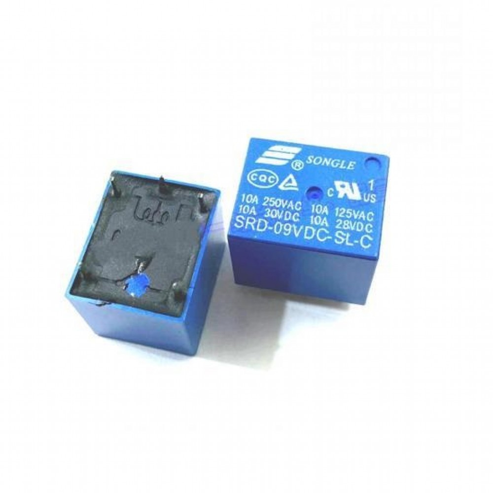 Relay 9V 10A - 5 Pin PCB | Electronic Components | TwinsChip Relay 9V 10A - 5 Pin PCB | Electronic Components | TwinsChip