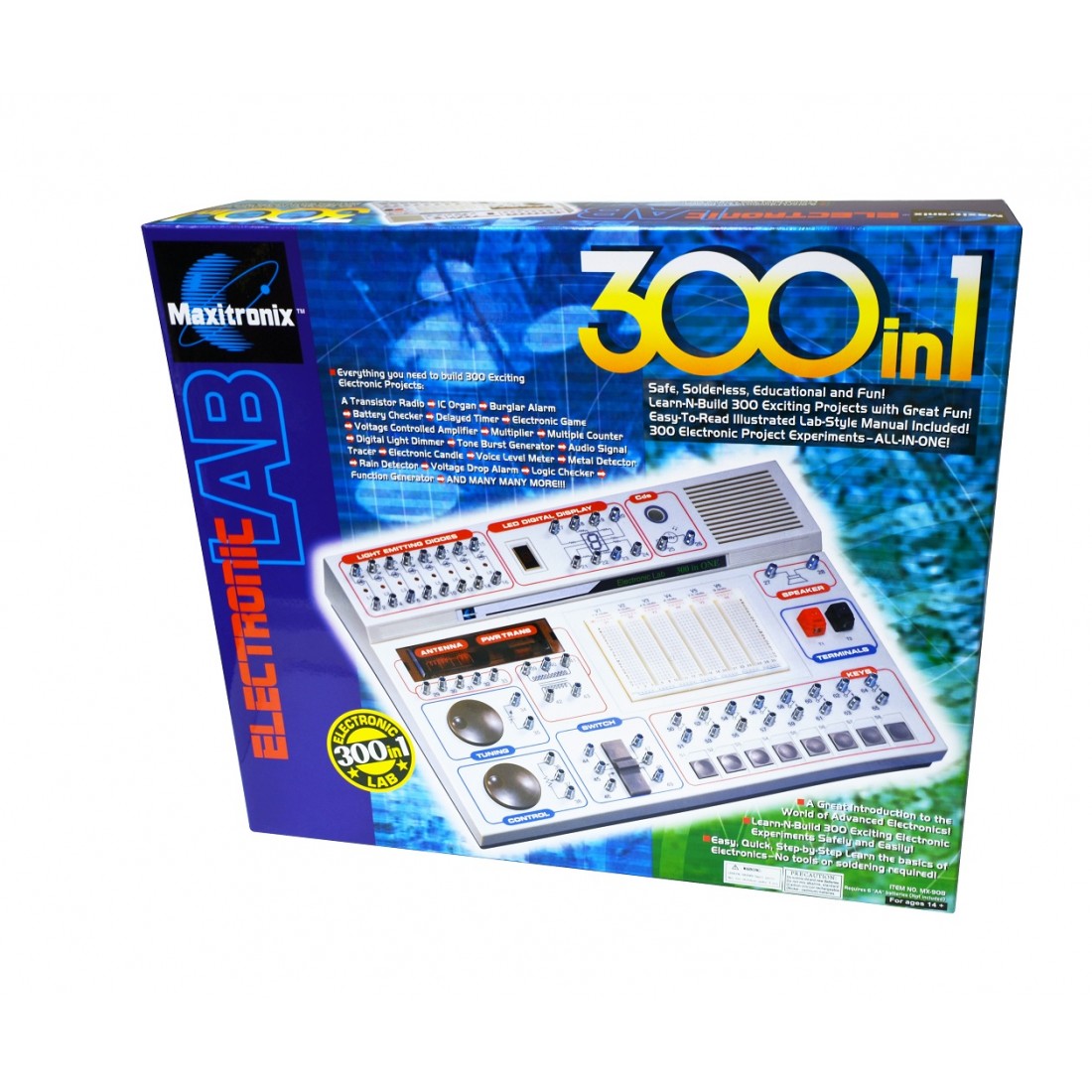Electric Project Lab ELECTRONIC PROJECT LAB 300 IN ONE