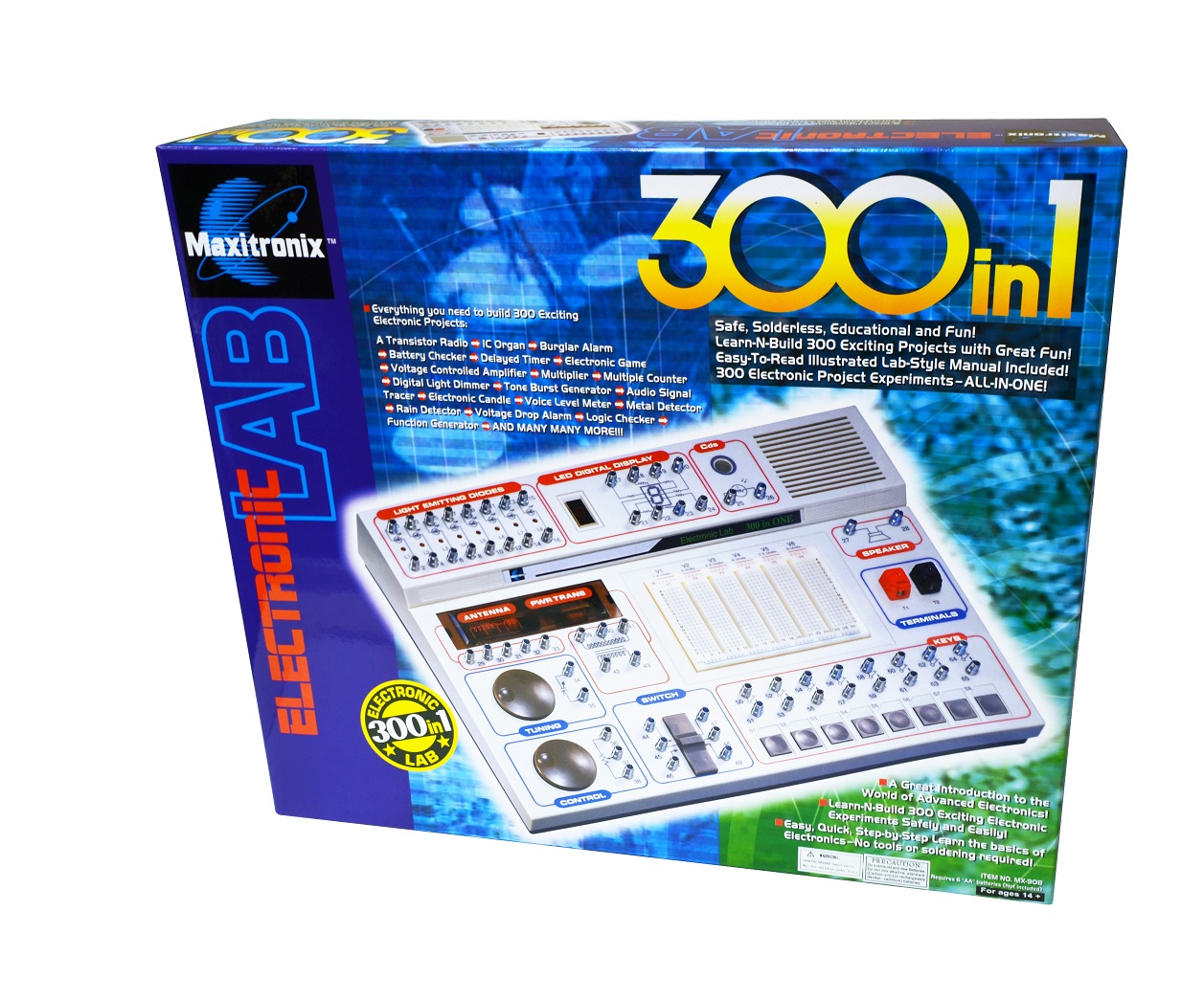 ELECTRONIC PROJECT LAB 300 IN ONE